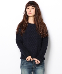 BEAMS BOY | ■BEAMS BOY / 3Gアラン クルー(ニット/セーター)