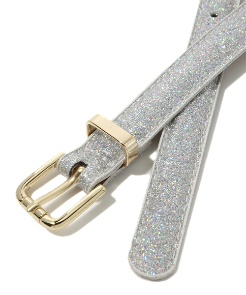 WEGO（ウィゴー）の「WEGO/メタリック細ベルト（ベルト・レディース・その他1/その他2・FREE）」の3枚目の写真