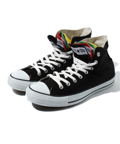 CONVERSE（コンバース）の「ALL STAR QD-TONGUE HI/オールスター QDタン HI（スニーカー・メンズ・ホワイト/ブラック・3/3.5/4/4.5/5/5.5/6/6.5/7/7.5/8/8.5/9/9.5/10.5/11.5）」の3枚目の写真