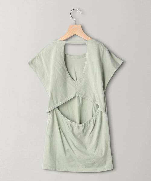 アールジュビリー R JUBILEE レディース Back-open Frenchsleeve Tee バックオープンフレンチスリーブT RJ19039044 楽天市場】アールジュビリー R JUBILEE レディース Back-open