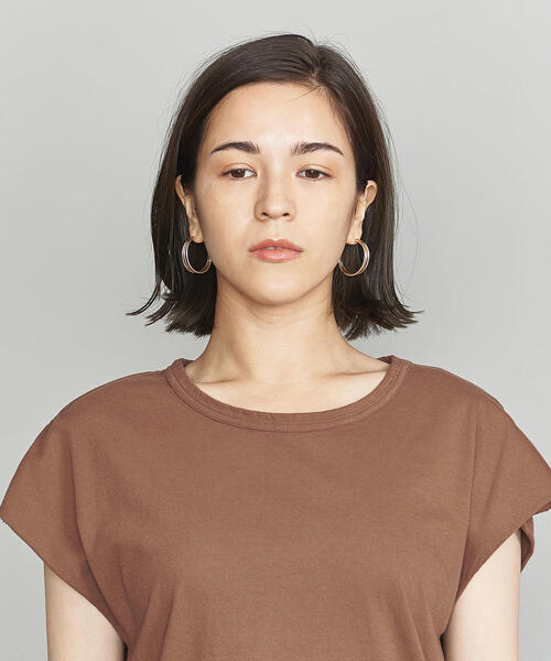 アールジュビリー R JUBILEE レディース Back-open Frenchsleeve Tee バックオープンフレンチスリーブT RJ19039044 楽天市場】アールジュビリー R JUBILEE レディース Back-open