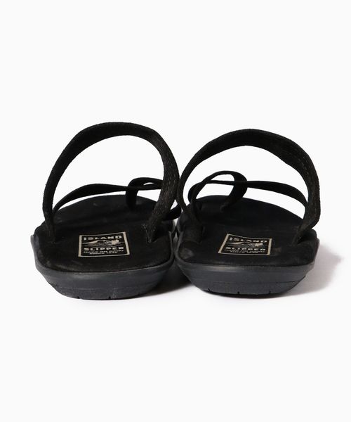 ISLAND SLIPPER（アイランドスリッパ）の「ISLAND SLIPPER(アイランド・スリッパ): SHIPS別注 スエード トングストラップ/サンダル（サンダル・メンズ・ブラウン/ブラック/ネイビー・8/10/9/7）」の7枚目の写真
