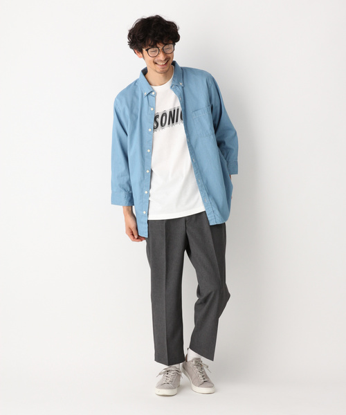 GLOBAL WORK(グローバルワーク)の「ドライスラックスアンクルパンツ/823511(その他パンツ・メンズ・ベージュ/ブラック/チャコールグレー・MEDIUM/LARGE/SMALL/X-LARGE)」の15枚目の写真