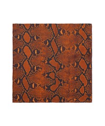 JOHN LAWRENCE SULLIVAN マフラー ストール 総柄 パイソン JOHN