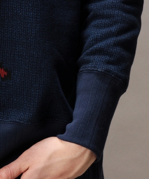 BEAUTY&YOUTH UNITED ARROWS(ビューティーアンドユースユナイテッドアローズ)の「<VOTE MAKE NEW CLOTHES> BYSP 3D SWEAT INDIAN/スウェット(スウェット・メンズ・ネイビー・SMALL/MEDIUM)」の5枚目の写真