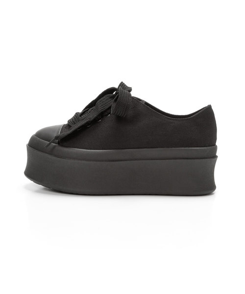 夢展望(ユメテンボウ)の「オリジナル厚底スニーカー(スニーカー・レディース・ホワイト系その他/ブラック系その他/ブラック系その他2・23㎝/24㎝/23.5㎝/24.5㎝)」の4枚目の写真