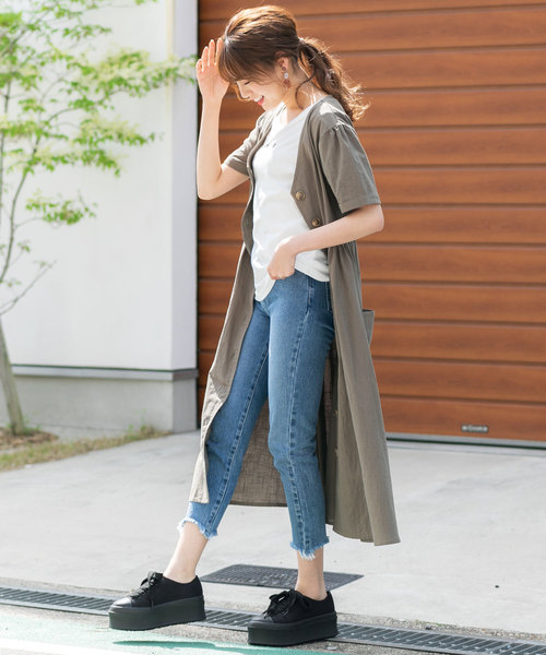 夢展望(ユメテンボウ)の「オリジナル厚底スニーカー(スニーカー・レディース・ホワイト系その他/ブラック系その他/ブラック系その他2・23㎝/24㎝/23.5㎝/24.5㎝)」の8枚目の写真