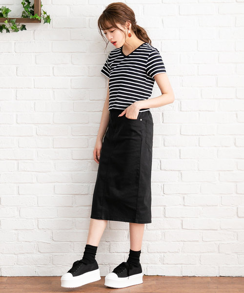 夢展望(ユメテンボウ)の「オリジナル厚底スニーカー(スニーカー・レディース・ホワイト系その他/ブラック系その他/ブラック系その他2・23㎝/24㎝/23.5㎝/24.5㎝)」の10枚目の写真