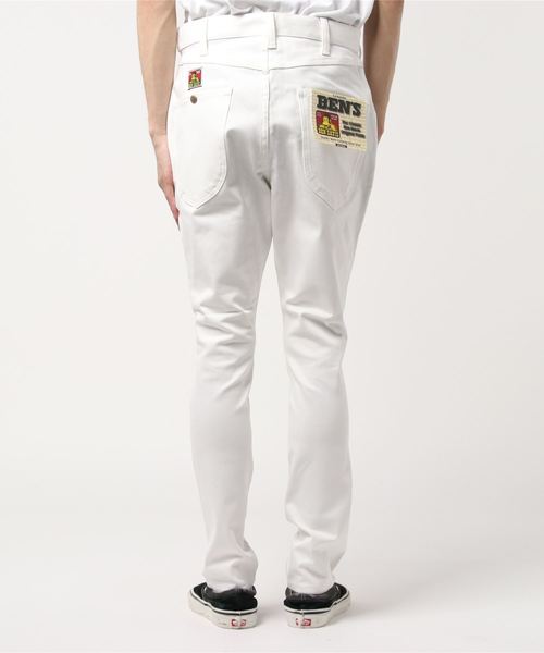 BEN DAVIS(ベンデイビス)の「HEY SLIM WHITE(その他パンツ・メンズ・ホワイト・32inch/30inch/34inch)」の3枚目の写真