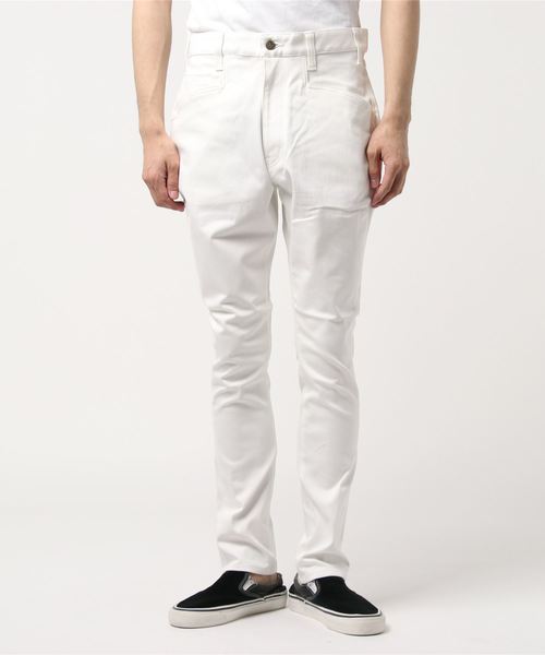 BEN DAVIS(ベンデイビス)の「HEY SLIM WHITE(その他パンツ・メンズ・ホワイト・32inch/30inch/34inch)」の4枚目の写真