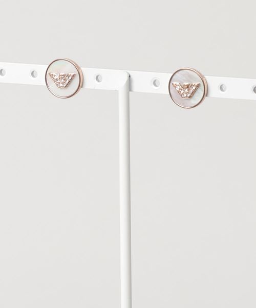 EMPORIO ARMANI（エンポリオアルマーニ）の「エンポリオ・アルマーニ アクセサリー レディース ピアス  EGS2311221（ピアス（両耳用）・レディース・ピンクゴールド・FREE）」の3枚目の写真