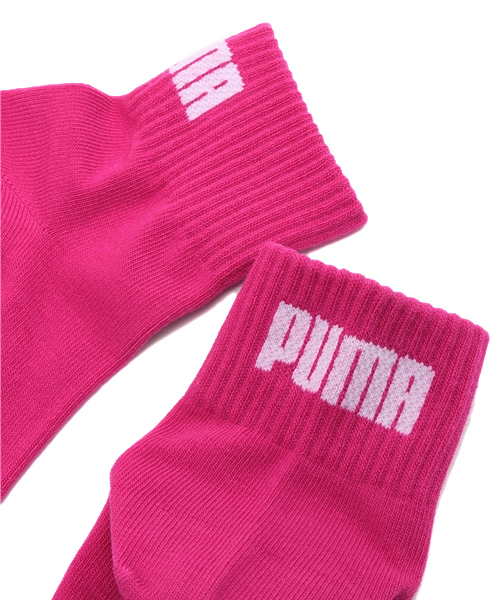 PUMA（プーマ）の「スポーツ クオーターソックス 3P (UNISEX)（ソックス/靴下・メンズ・グレー系その他/ブルー系その他/ピンク系その他/ホワイト系その他・23-25/25-27）」の6枚目の写真