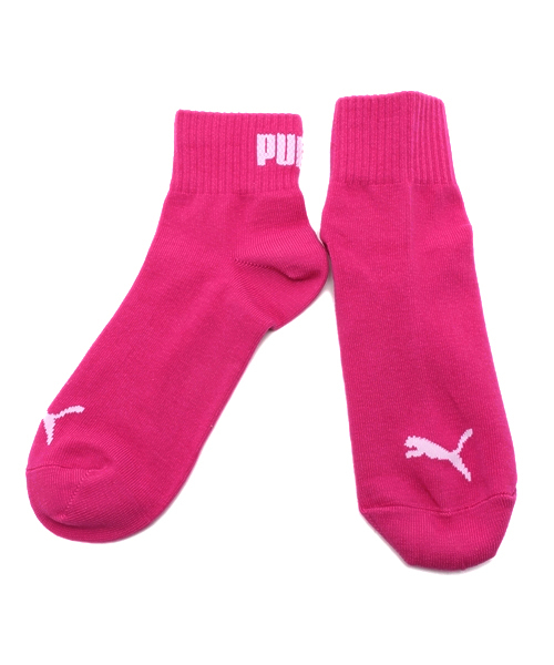 PUMA（プーマ）の「スポーツ クオーターソックス 3P (UNISEX)（ソックス/靴下・メンズ・グレー系その他/ブルー系その他/ピンク系その他/ホワイト系その他・23-25/25-27）」の8枚目の写真