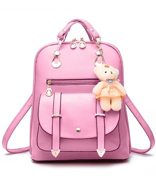 Amulet（アミュレット）の「ハンド・ショルダー・リュックの3WAYバッグ（ショルダーバッグ・レディース・ホワイト/ライトブルー/ブラック/ベージュ/パープル/レッド/ピンク/ブルー・ONESIZE）」の7枚目の写真