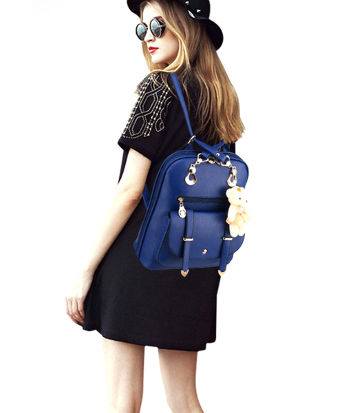 Amulet（アミュレット）の「ハンド・ショルダー・リュックの3WAYバッグ（ショルダーバッグ・レディース・ホワイト/ライトブルー/ブラック/ベージュ/パープル/レッド/ピンク/ブルー・ONESIZE）」の16枚目の写真