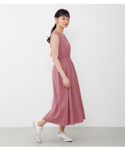 セール ノースリギャザーワンピース ワンピース Avan Lily アヴァンリリィ のファッション通販 Zozotown