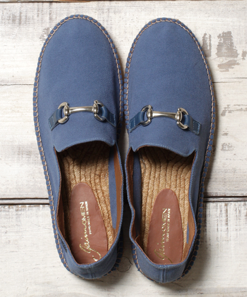 NANO universe（ナノユニバース）の「GAIMO(ガイモ)/キャンバスエスパ（その他シューズ・メンズ・ホワイト/その他1/その他2/レッド/ピンク/ライトピンク/マスタード/インディゴブルー/ネイビー/ブルー/ブラック/ベージュ・42/40/43/41）」の6枚目の写真