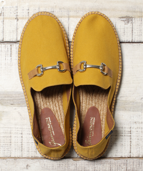 NANO universe（ナノユニバース）の「GAIMO(ガイモ)/キャンバスエスパ（その他シューズ・メンズ・ホワイト/その他1/その他2/レッド/ピンク/ライトピンク/マスタード/インディゴブルー/ネイビー/ブルー/ブラック/ベージュ・42/40/43/41）」の8枚目の写真