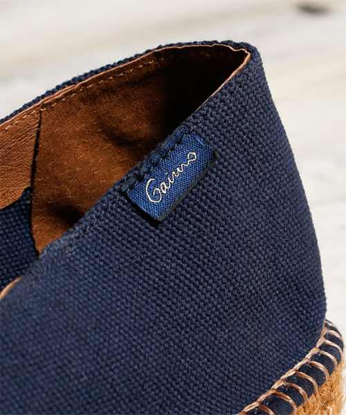 NANO universe（ナノユニバース）の「GAIMO(ガイモ)/キャンバスエスパ（その他シューズ・メンズ・ホワイト/その他1/その他2/レッド/ピンク/ライトピンク/マスタード/インディゴブルー/ネイビー/ブルー/ブラック/ベージュ・42/40/43/41）」の18枚目の写真