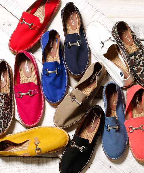 NANO universe（ナノユニバース）の「GAIMO(ガイモ)/キャンバスエスパ（その他シューズ・メンズ・ホワイト/その他1/その他2/レッド/ピンク/ライトピンク/マスタード/インディゴブルー/ネイビー/ブルー/ブラック/ベージュ・42/40/43/41）」の19枚目の写真