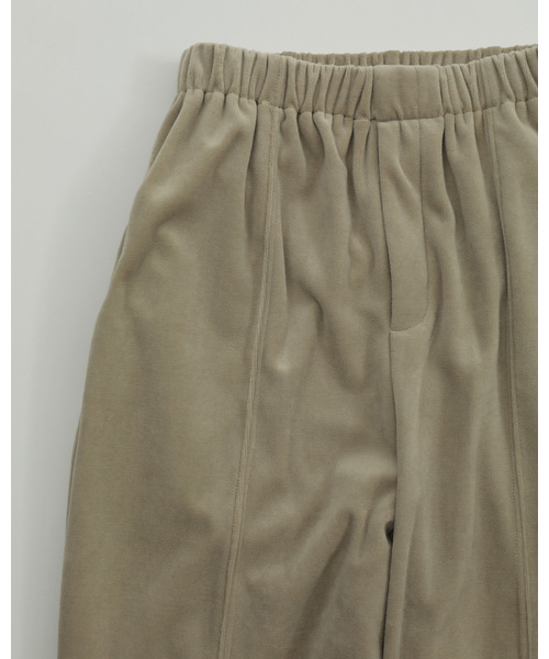 TODAYFUL（トゥデイフル）の「ドロウストリングベロアパンツ（その他パンツ・レディース・パープル/オートミール/キナリ・36inch/38inch）」の16枚目の写真