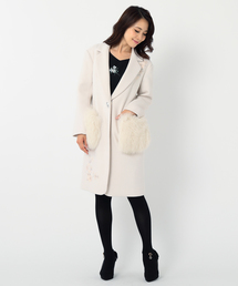 ブランド古着 Misch Masch ミッシュマッシュのチェスターコート古着通販 Zozoused