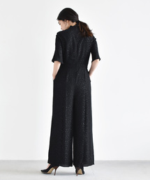 kaeneドビーシフォンオールインワン　フォーマル kaene（カエン）の「ドビーシフォンオールインワン（つなぎ