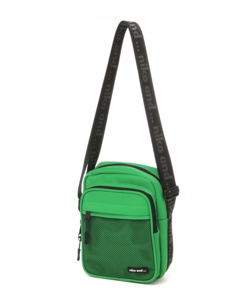 niko and...（ニコアンド）の「オリジナルメッシュスクエアショルダーバッグ（ショルダーバッグ・レディース・ブラック/グレー/ピンク/グリーン/パープル・0）」の3枚目の写真