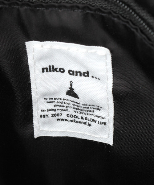 niko and...（ニコアンド）の「オリジナルメッシュスクエアショルダーバッグ（ショルダーバッグ・レディース・ブラック/グレー/ピンク/グリーン/パープル・0）」の14枚目の写真