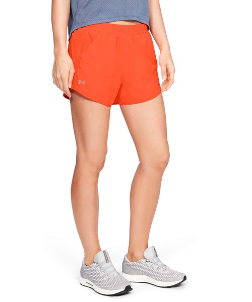 UNDER ARMOUR（アンダーアーマー）の「UAフライバイ ショーツ(ランニング/ショートパンツ/WOMEN)（その他パンツ・レディース・ブラック/オレンジ/ブラック系その他・SM/XL/LG/MD）」の3枚目の写真