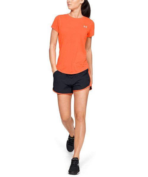 UNDER ARMOUR（アンダーアーマー）の「UAフライバイ ショーツ(ランニング/ショートパンツ/WOMEN)（その他パンツ・レディース・ブラック/オレンジ/ブラック系その他・SM/XL/LG/MD）」の15枚目の写真