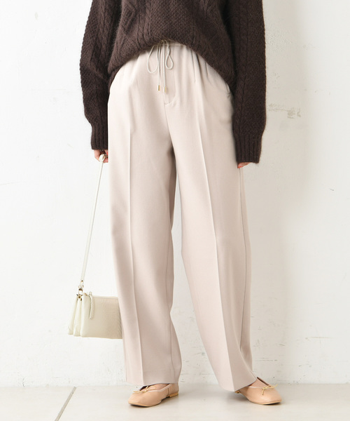 DouDou（ドゥドゥ）の「ドロストイージーパンツ（その他パンツ・レディース・ブラック/ベージュ/ピンク・FREE）」の13枚目の写真
