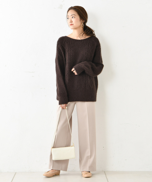 DouDou（ドゥドゥ）の「ドロストイージーパンツ（その他パンツ・レディース・ブラック/ベージュ/ピンク・FREE）」の21枚目の写真