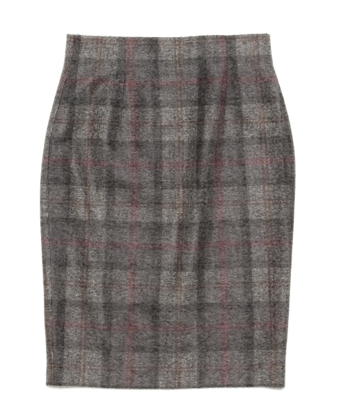 Ray BEAMS（レイビームス）の「O'NEIL OF DUBLIN / ペンシルスカート（スカート・レディース・グレー/レッド・10/8）」の3枚目の写真