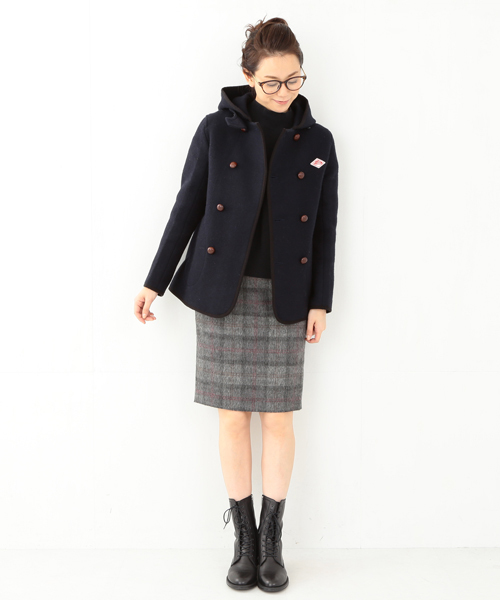 Ray BEAMS（レイビームス）の「O'NEIL OF DUBLIN / ペンシルスカート（スカート・レディース・グレー/レッド・10/8）」の9枚目の写真