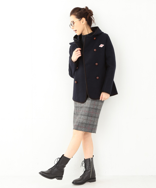 Ray BEAMS（レイビームス）の「O'NEIL OF DUBLIN / ペンシルスカート（スカート・レディース・グレー/レッド・10/8）」の11枚目の写真