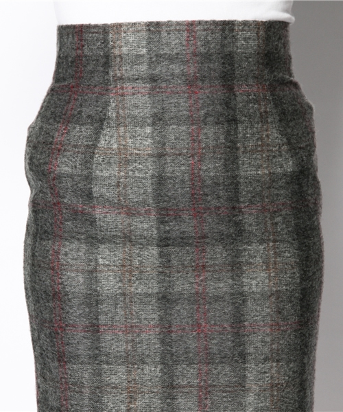Ray BEAMS（レイビームス）の「O'NEIL OF DUBLIN / ペンシルスカート（スカート・レディース・グレー/レッド・10/8）」の20枚目の写真