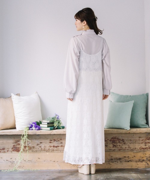 Mysa&Liina（ミーサリーナ）の「レースキャミワンピース（ワンピース