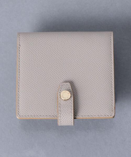 UNITED ARROWS(ユナイテッドアローズ)の「UBCB HALF FOLDING ウォレット(財布)」|ベージュ