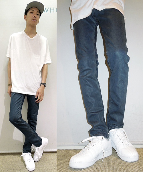WHO'S WHO gallery(フーズフーギャラリー)の「【SKINS02】ブラスト(スラックス・メンズ・インディゴブルー/ブルー/ブラック/グレー/その他・MEDIUM/X-SMALL/LARGE/XX-SMALL/SMALL)」の3枚目の写真