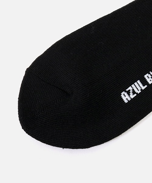 AZUL by moussy（アズールバイマウジー）の「AZUL BOX LOGO LOW CUT SOCKS/アズールボックスロゴロウカットソックス（ソックス/靴下・メンズ・杢グレー/ブラック/ホワイト・FREE）」の10枚目の写真