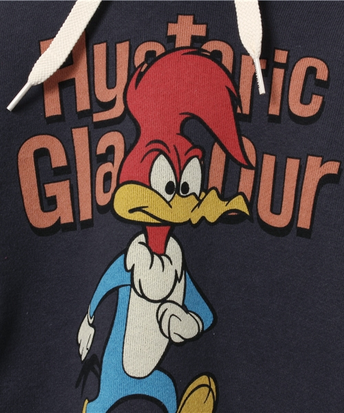 JOEY HYSTERIC（ジョーイヒステリック）の「WW/CRUSH pt プルPK（パーカー・キッズ・グレー/ネイビー/ピンク・SMALL/MEDIUM/X-SMALL）」の6枚目の写真