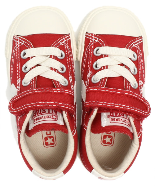 CONVERSE(コンバース)の「KID’S CANVAS CHEVRONSTAR V-1 OX/キッズ キャンバス シェブロンスター V-1 OX(スニーカー・キッズ・レッド/カモフラージュ・17.0cm/16.0cm/19.0cm/15.0cm/20.0cm/22.0cm/18.0cm/21.0cm)」の3枚目の写真