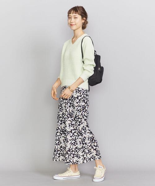 BEAUTY&YOUTH UNITED ARROWS（ビューティーアンドユースユナイテッドアローズ）の「BY ドット＆フラワープリントロングスカートо（スカート・レディース・その他1/その他2・LARGE/SMALL/MEDIUM）」の4枚目の写真