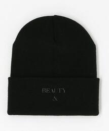 BEAUTY&YOUTH UNITED ARROWS | BY B&Y ロゴ ワッチキャップ(ニットキャップ/ビーニー)