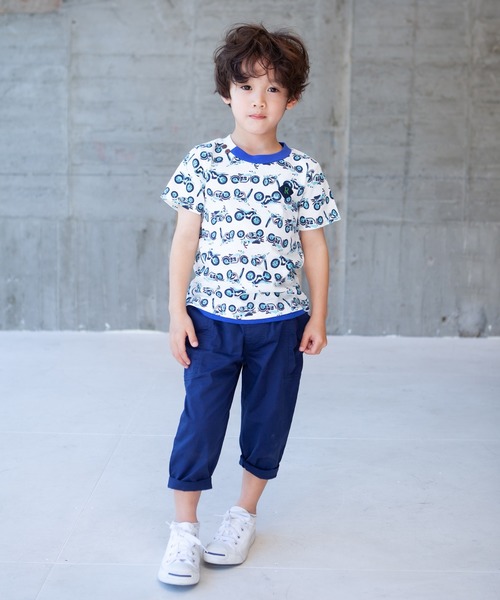 RAGMART(ラグマート)の「サイドポケットパンツ 7分丈(その他パンツ・キッズ・ネイビー/カーキ/グレー・120cm/130cm/110cm/100cm)」の18枚目の写真