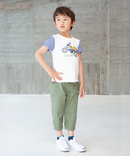 RAGMART(ラグマート)の「サイドポケットパンツ 7分丈(その他パンツ・キッズ・ネイビー/カーキ/グレー・120cm/130cm/110cm/100cm)」の14枚目の写真