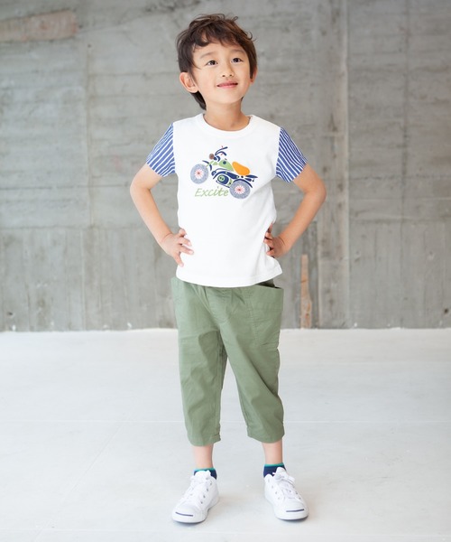 RAGMART(ラグマート)の「サイドポケットパンツ 7分丈(その他パンツ・キッズ・ネイビー/カーキ/グレー・120cm/130cm/110cm/100cm)」の12枚目の写真