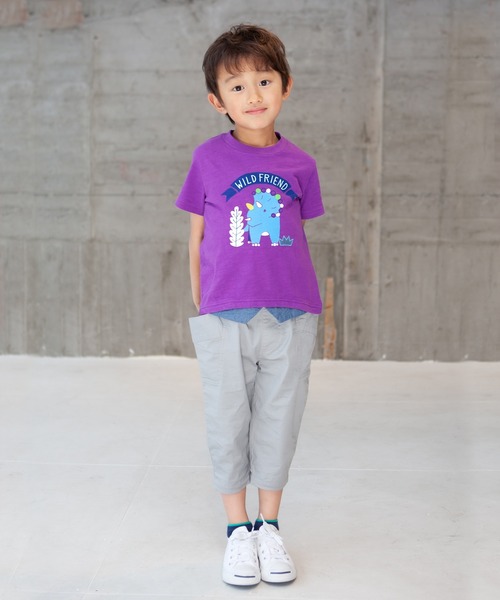 RAGMART(ラグマート)の「サイドポケットパンツ 7分丈(その他パンツ・キッズ・ネイビー/カーキ/グレー・120cm/130cm/110cm/100cm)」の7枚目の写真