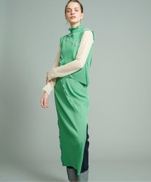 kotohayokozawa | 【kotohayokozawa(コトハヨコザワ)】ノースリーブハイネックワンピース　TDKT-PD02(ワンピース)